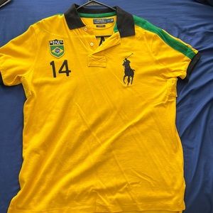 Yellow Polo Ralph Lauren shirt